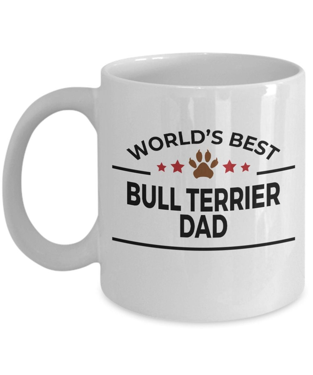 Bull Terrier Dog Dad Mug - Mallard Moon Gift Shop