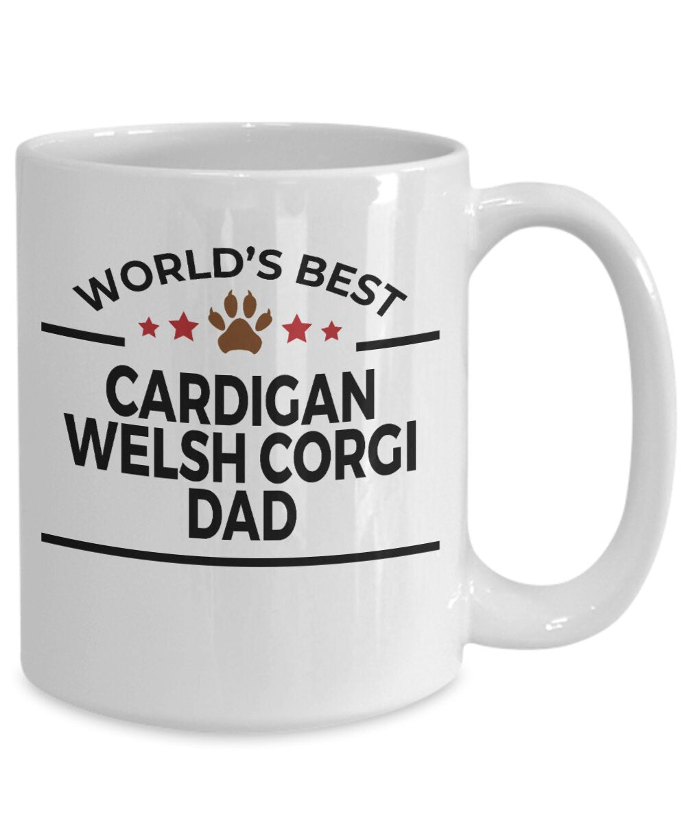 Cardigan Welsh Corgi Dog Dad Mug