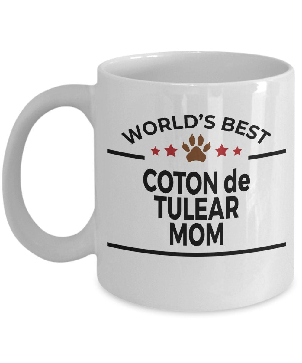 Coton de Tulear Dog Mom Mug - Mallard Moon Gift Shop