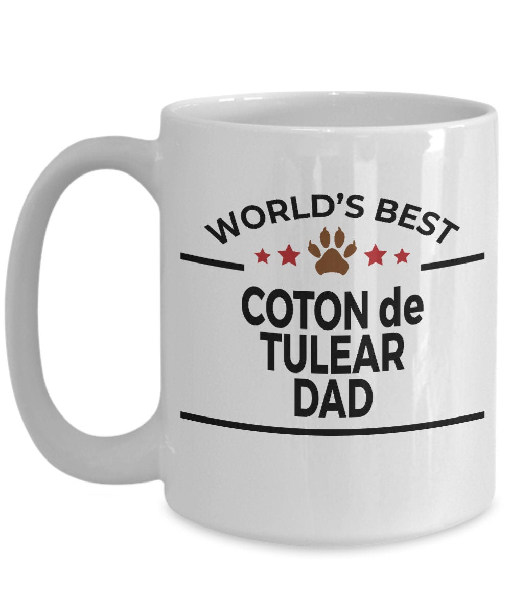 Coton de Tulear Dog Dad Mug - Mallard Moon Gift Shop