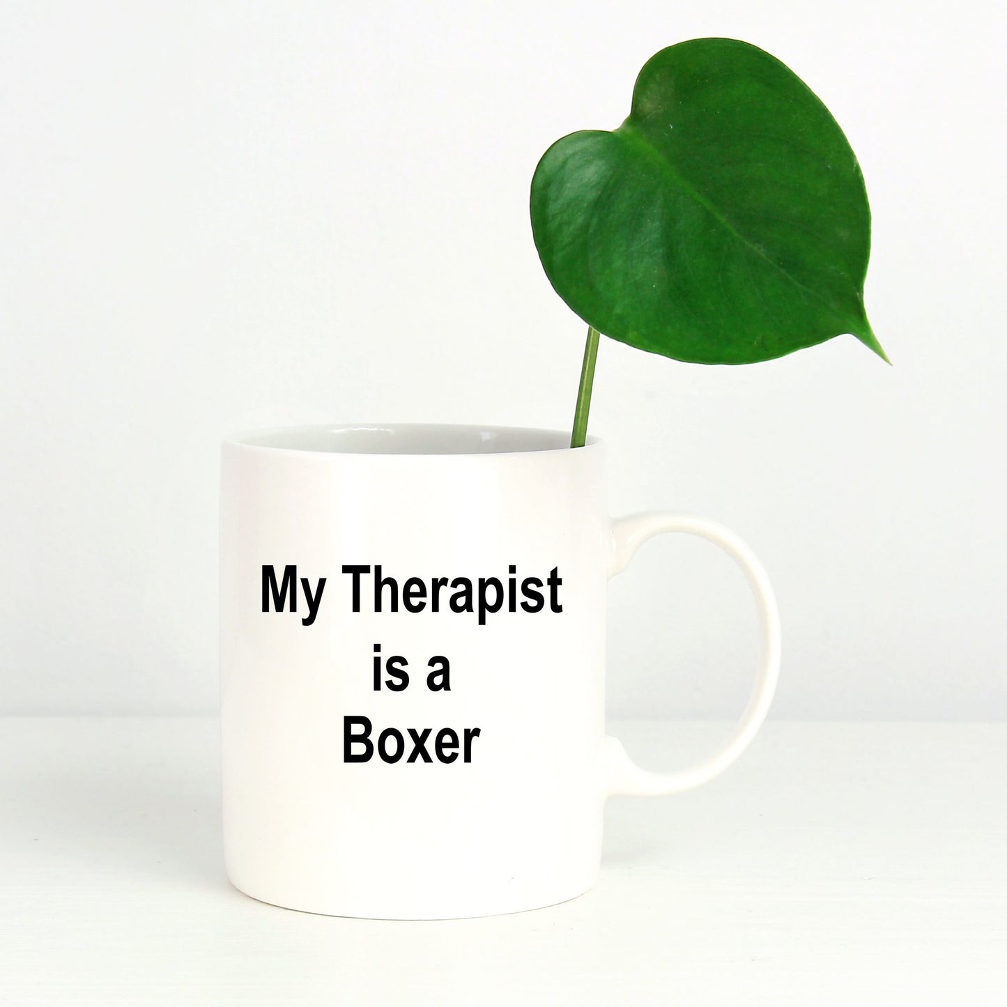Boxer Dog Therapist Mug
