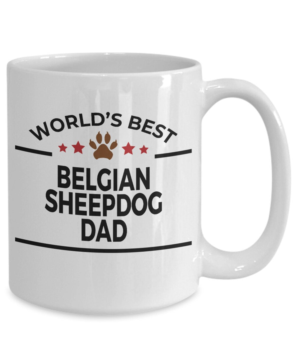 Belgian Sheepdog Dad Mug - Mallard Moon Gift Shop