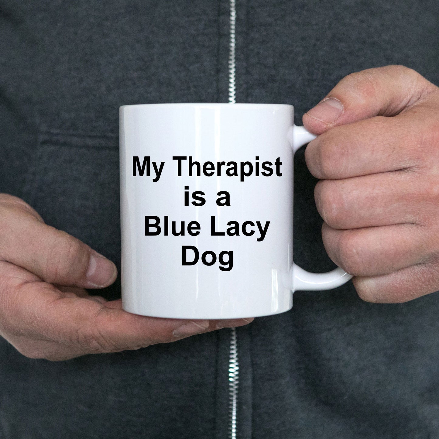 Blue Lacy Dog Therapist Mug - Mallard Moon Gift Shop