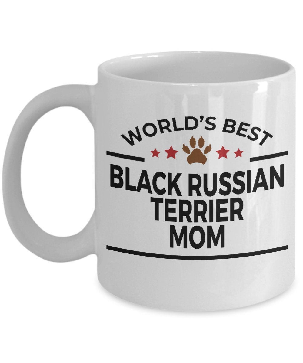 Black Russian Terrier Dog Mom Mug