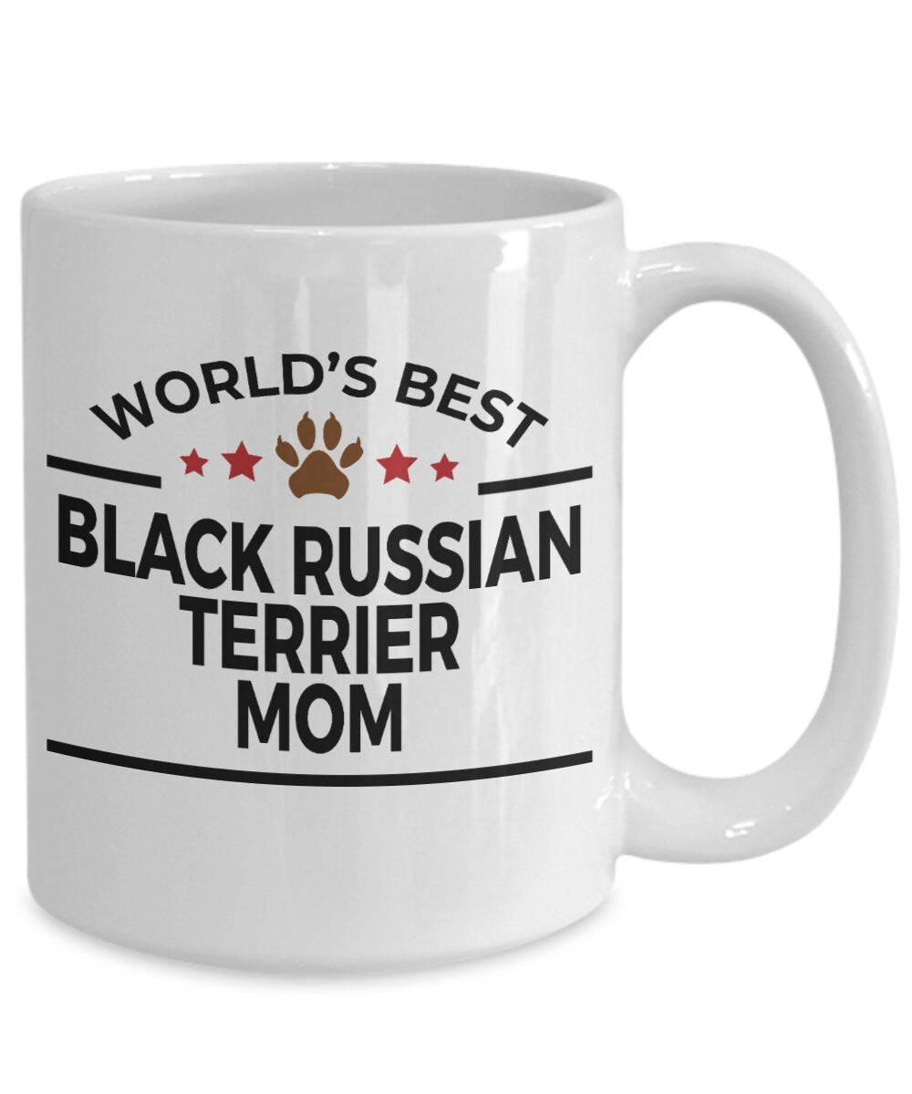 Black Russian Terrier Dog Mom Mug