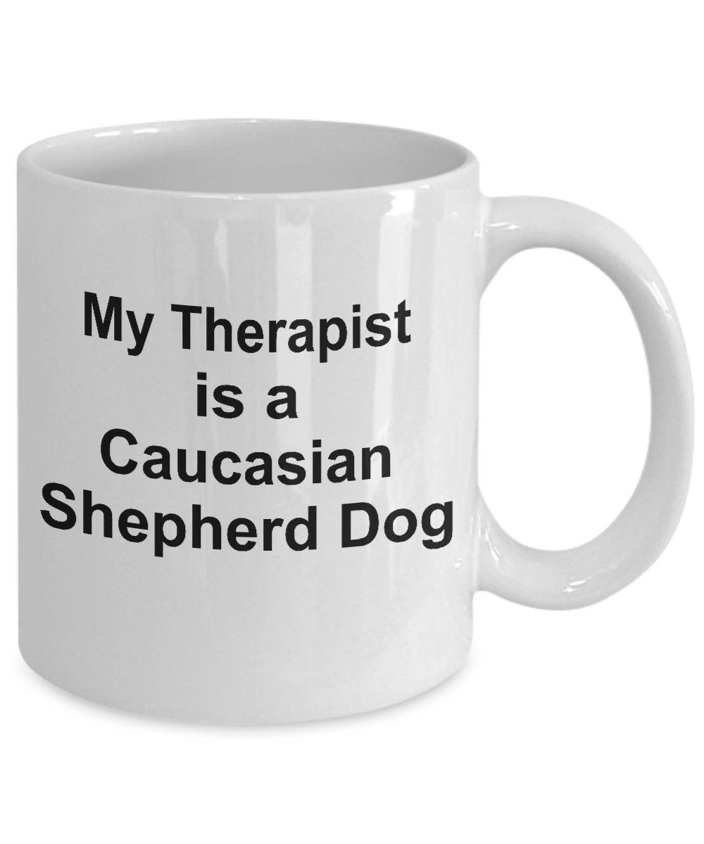 Caucasian Shepherd Dog Therapist Mug - Mallard Moon Gift Shop