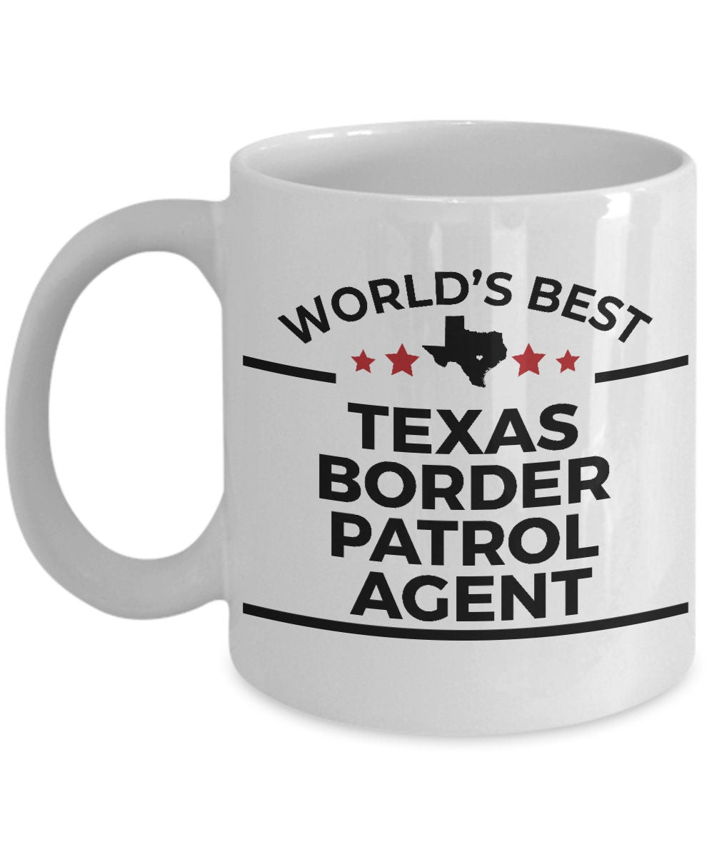 Texas Border Patrol Agent Mug - Mallard Moon Gift Shop