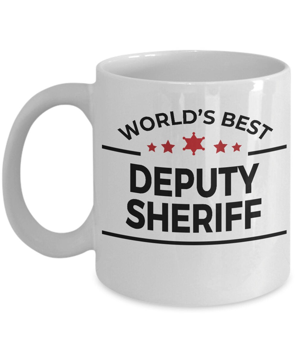 Deputy Sheriff Coffee Mug - Mallard Moon Gift Shop