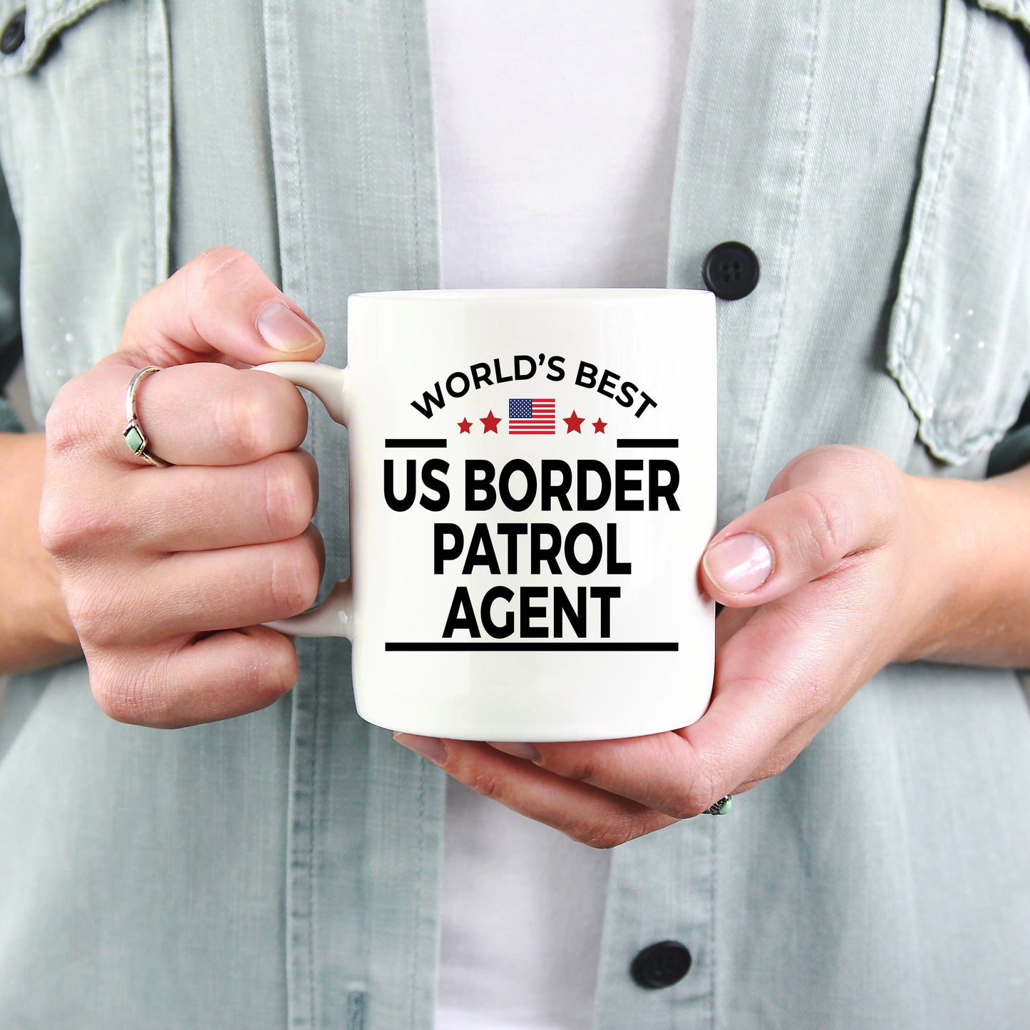 US Border Patrol Agent Custom Coffee Mug