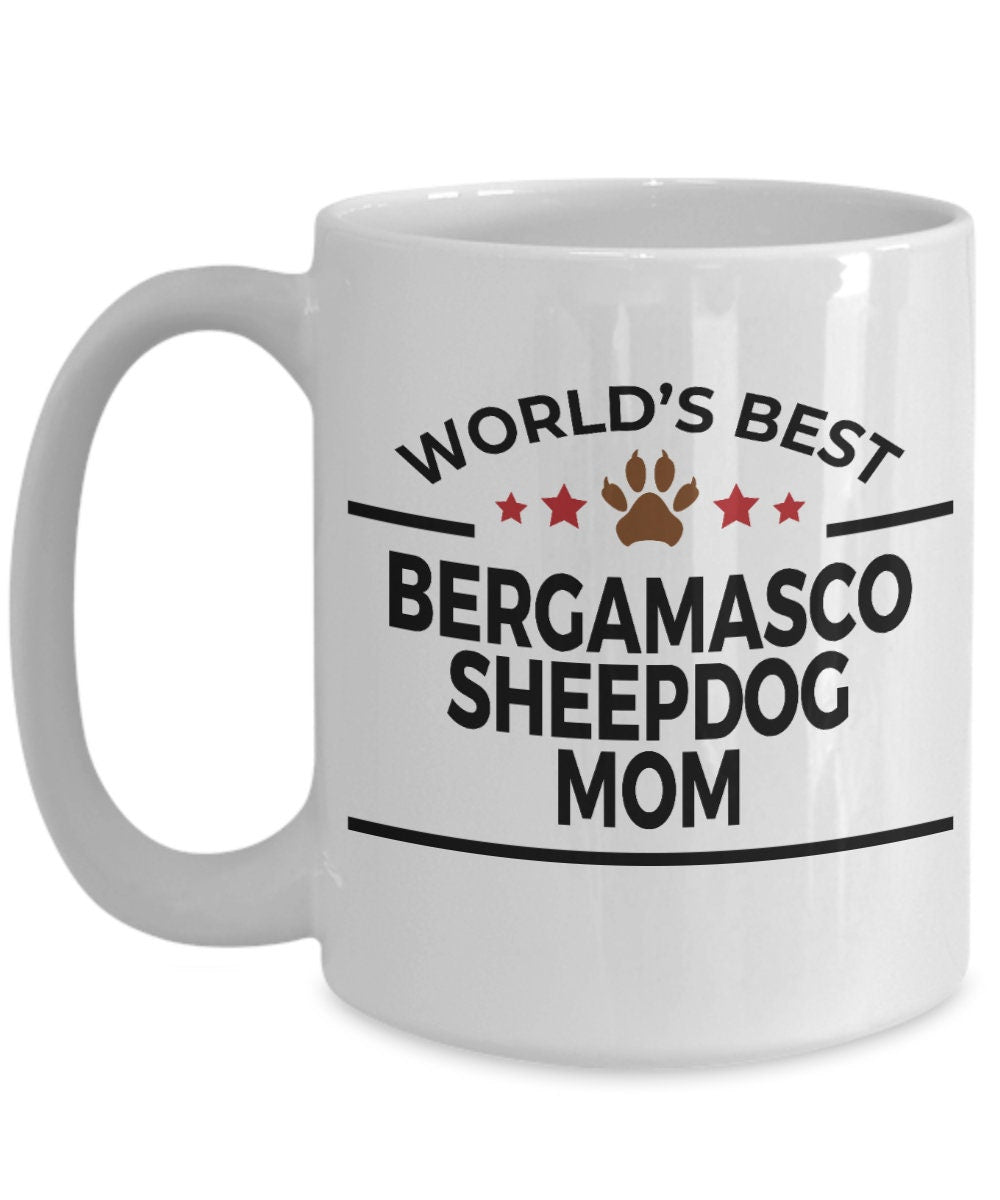 Bergamasco Sheepdog Mom Mug - Mallard Moon Gift Shop