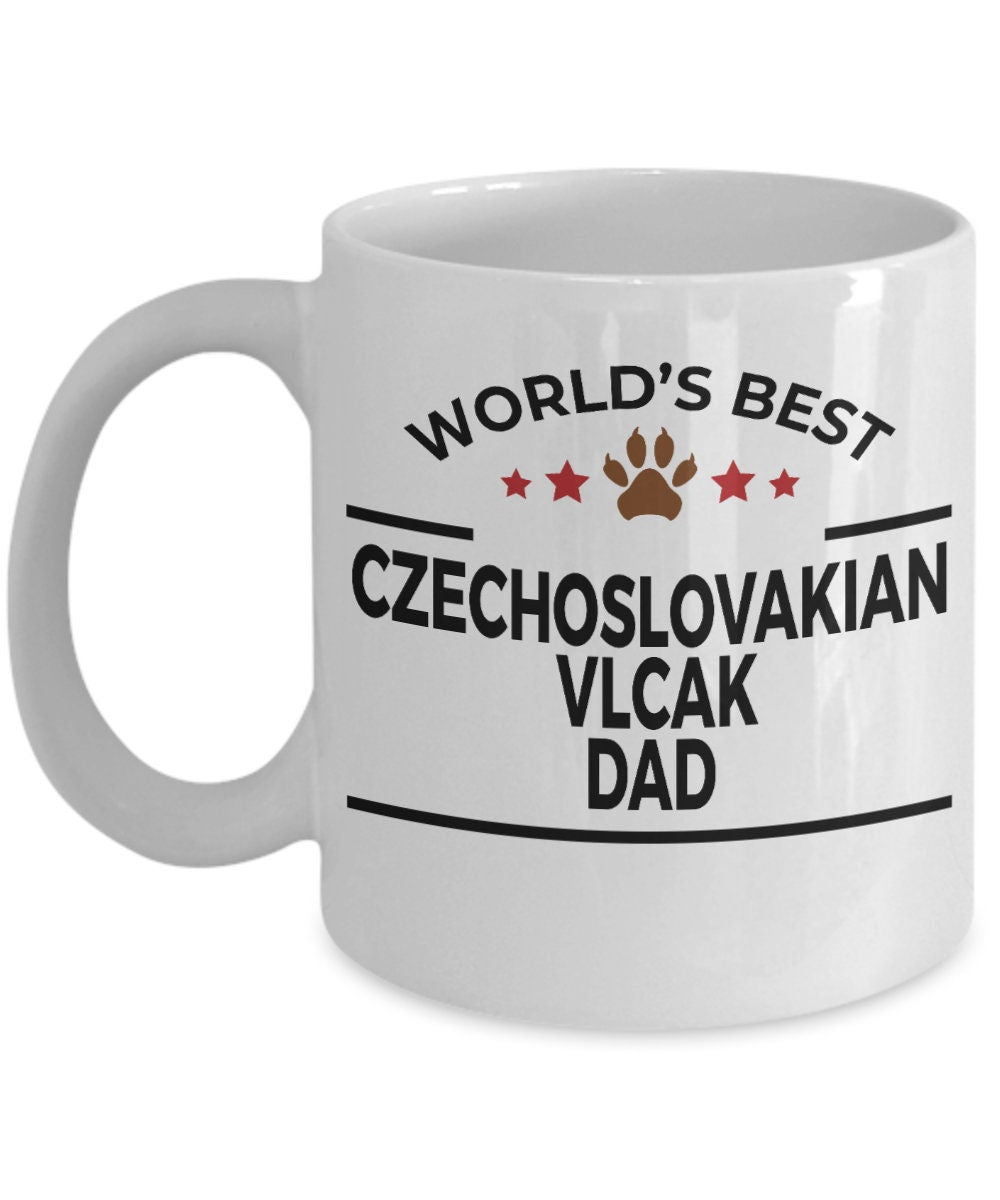 Czechoslovakian Vlcak Dog Dad Mug - Mallard Moon Gift Shop