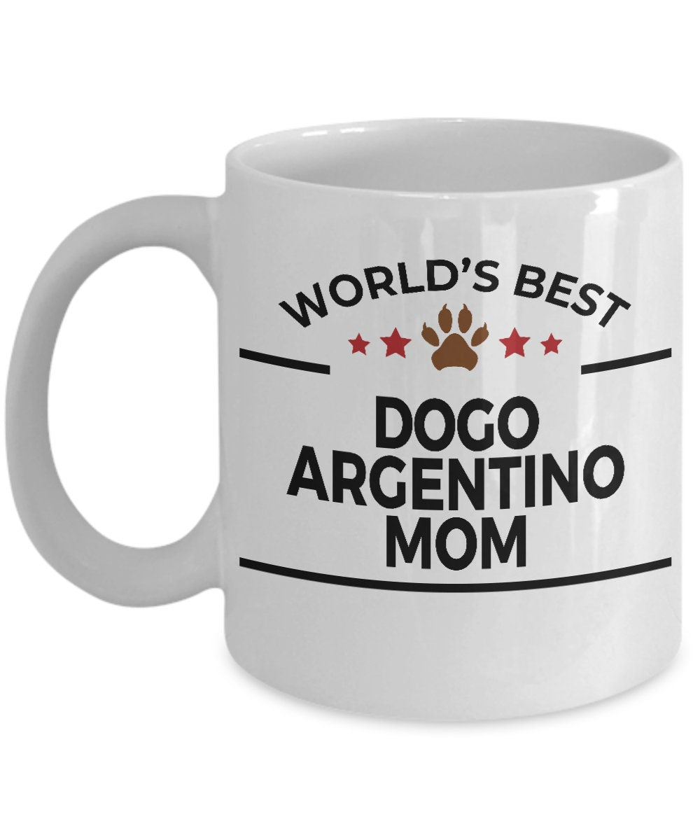 Dogo Argentino Dog Mom Coffee Mug