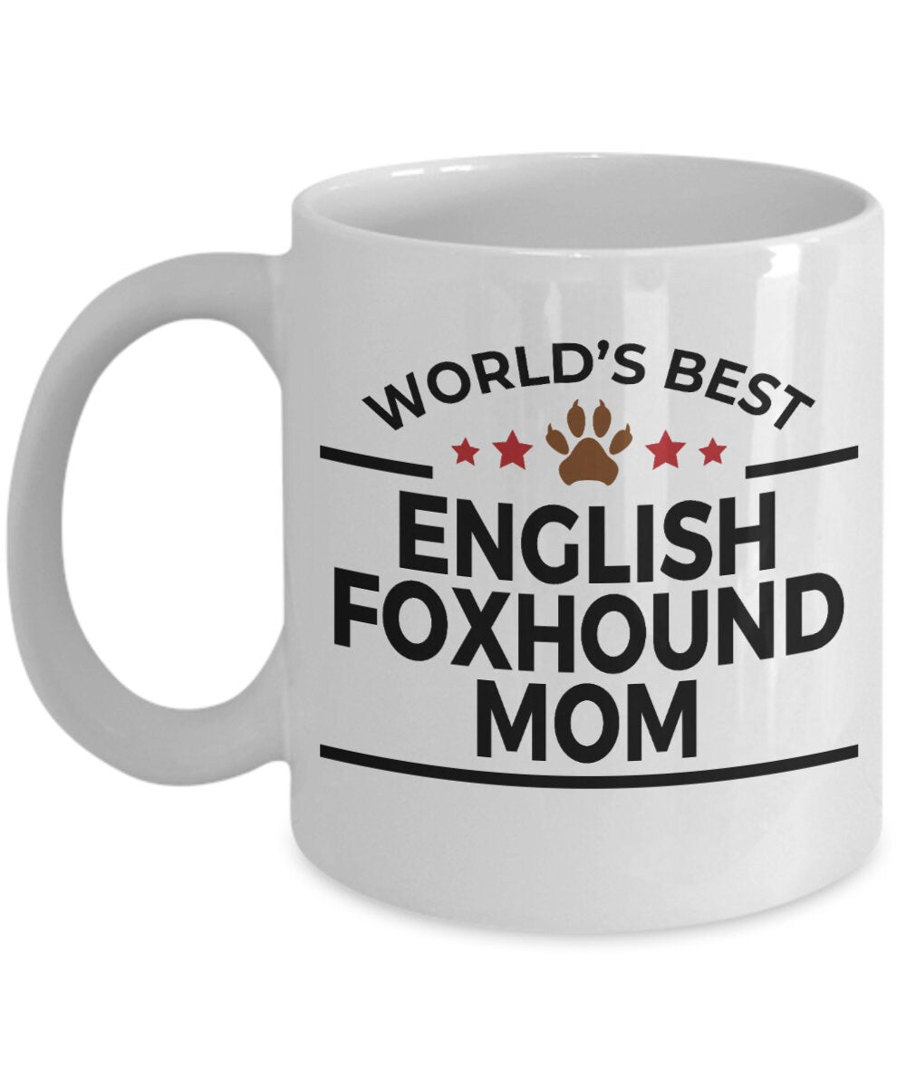 English Foxhound Dog Mom Coffee Mug