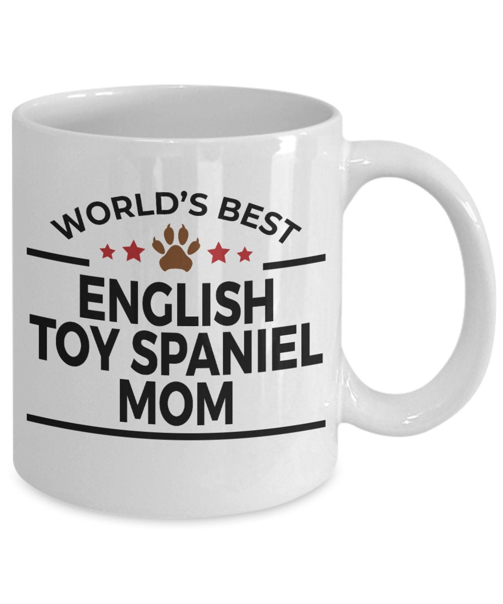 English Toy Spaniel Dog Mom Mug - Mallard Moon Gift Shop