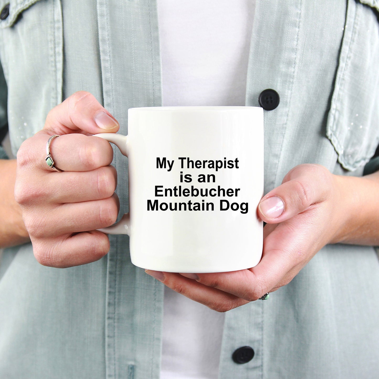 Entlebucher Mountain Dog Therapist Mug - Mallard Moon Gift Shop