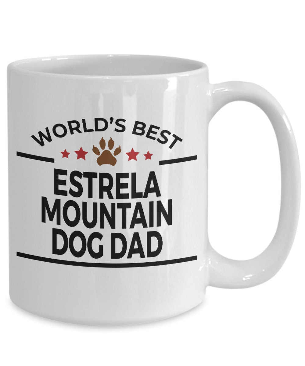 Estrela Mountain Dog Dad Coffee Mug - Mallard Moon Gift Shop