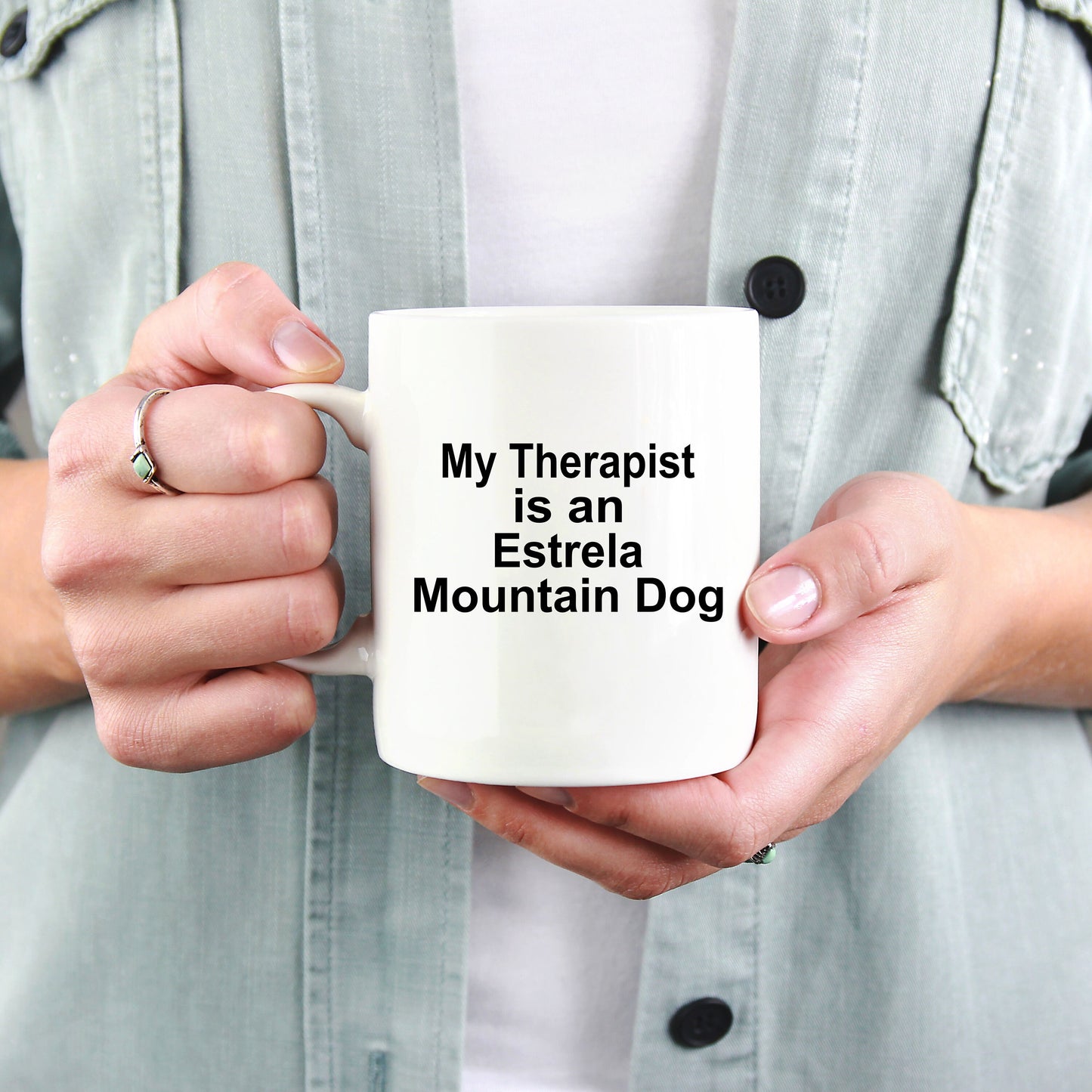 Estrela Mountain Dog Therapist Mug - Mallard Moon Gift Shop