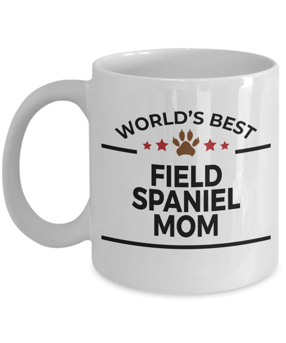 Field Spaniel Dog Mom Mug - Mallard Moon Gift Shop