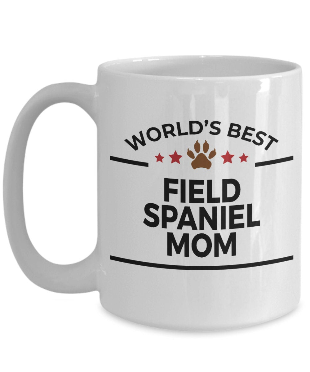 Field Spaniel Dog Mom Mug - Mallard Moon Gift Shop