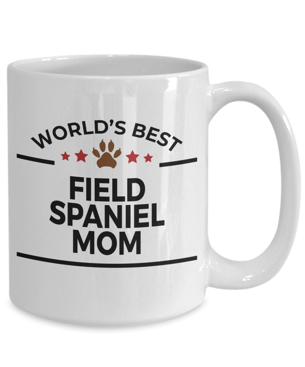 Field Spaniel Dog Mom Mug - Mallard Moon Gift Shop