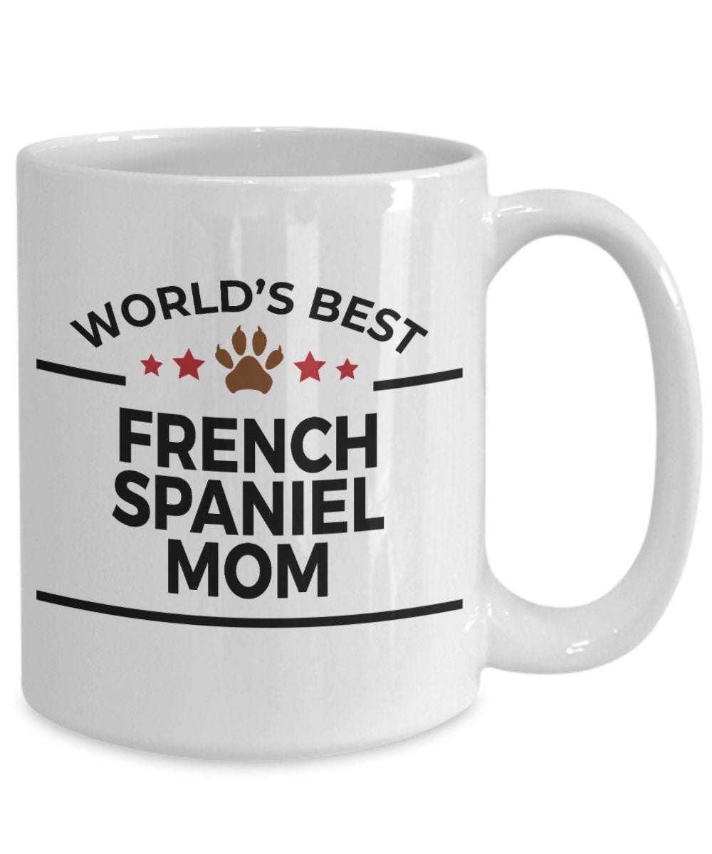 French Spaniel Dog Mom Coffee Mug - Mallard Moon Gift Shop
