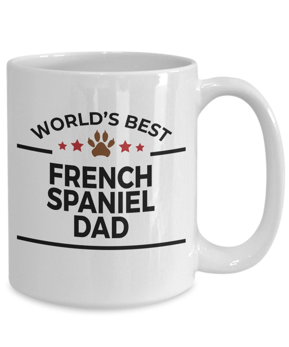 French Spaniel Dog Dad Coffee Mug - Mallard Moon Gift Shop