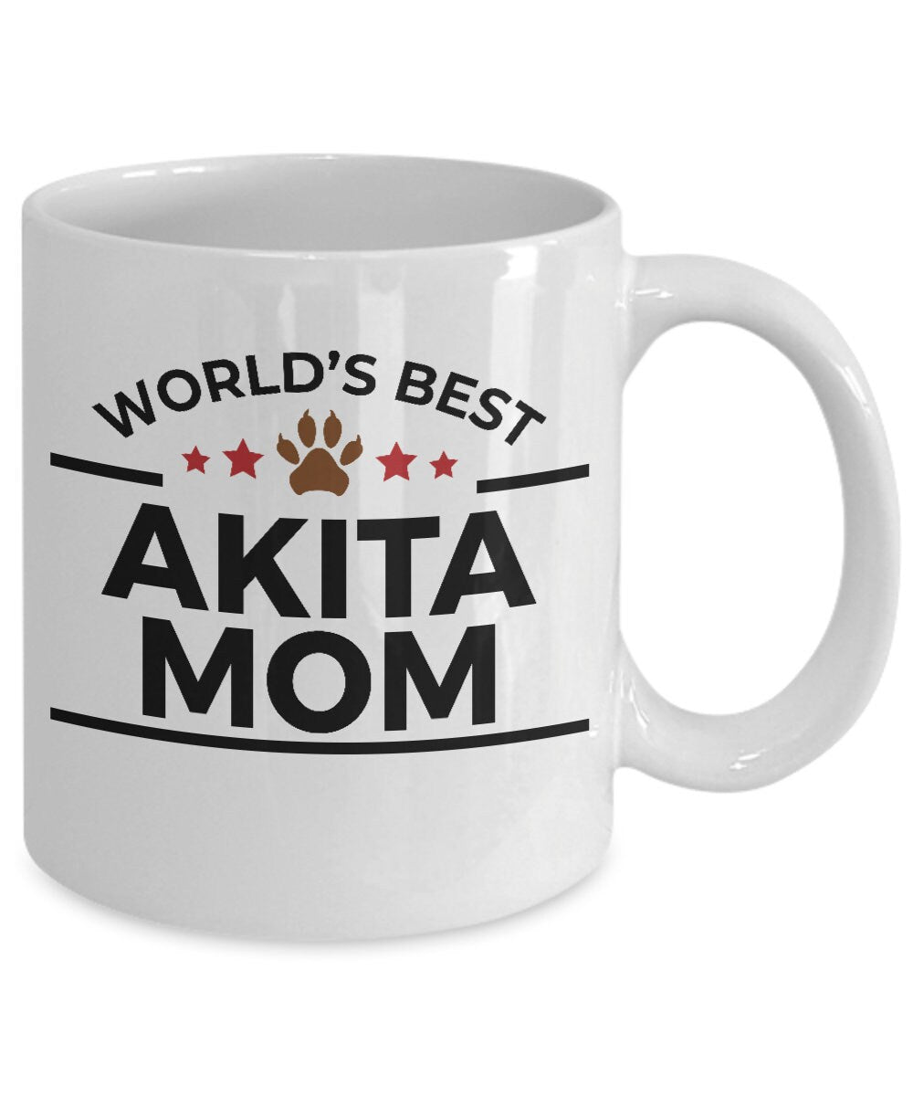Akita Dog Mom Coffee Mug