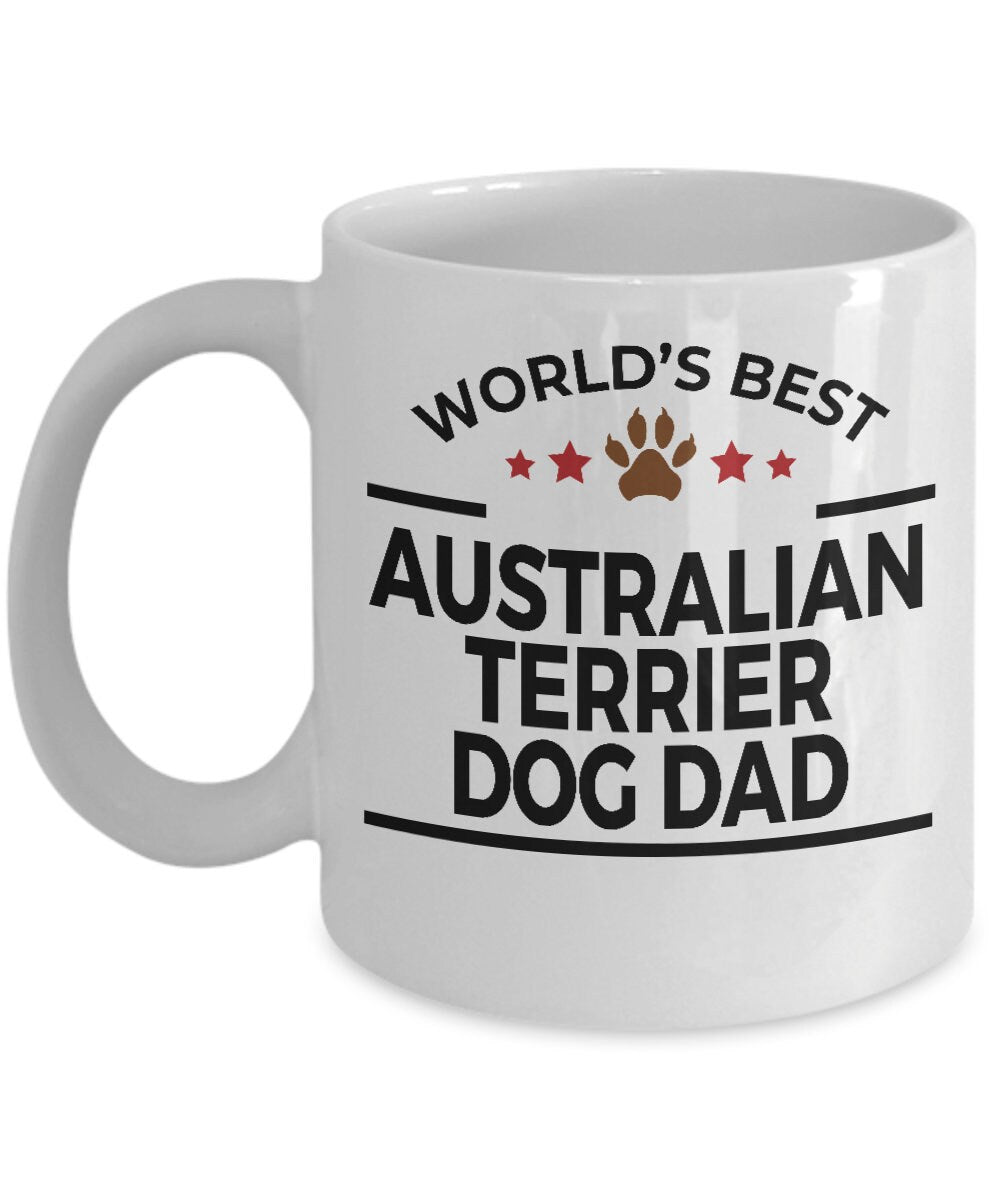 Australian Terrier Dog Dad Mug - Mallard Moon Gift Shop