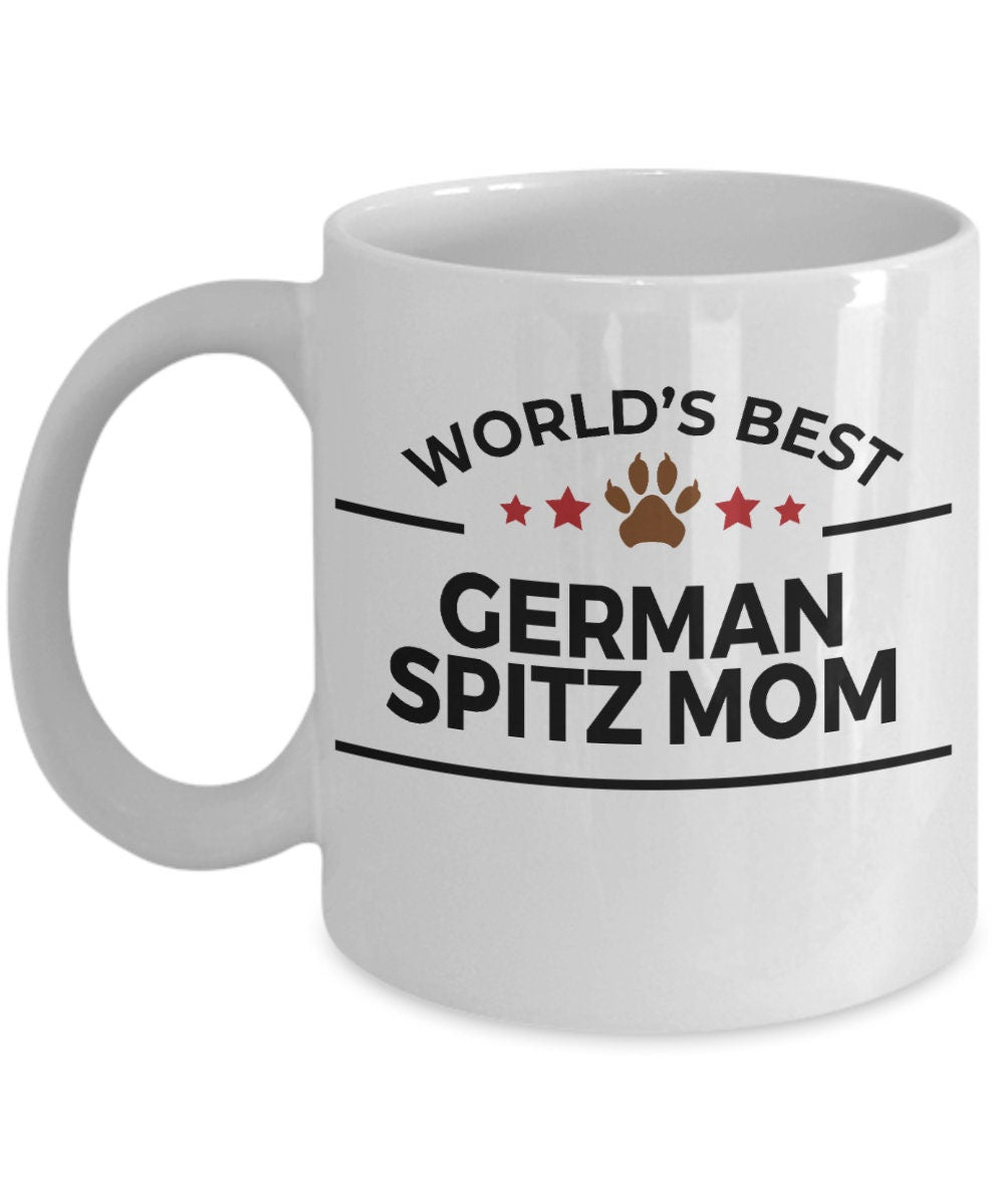 German Spitz Dog Mom Coffee Mug - Mallard Moon Gift Shop