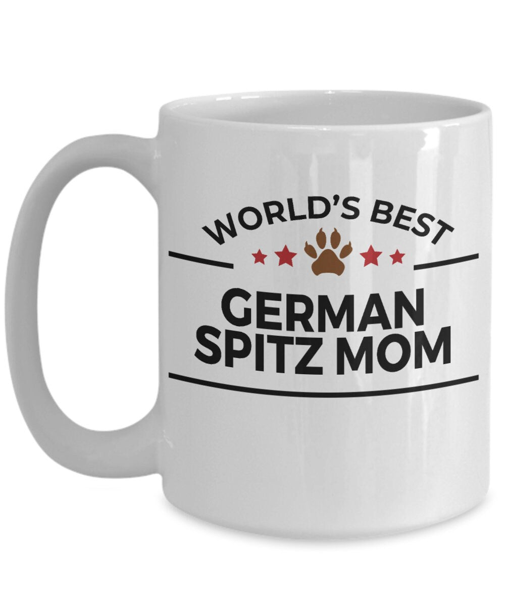 German Spitz Dog Mom Coffee Mug - Mallard Moon Gift Shop