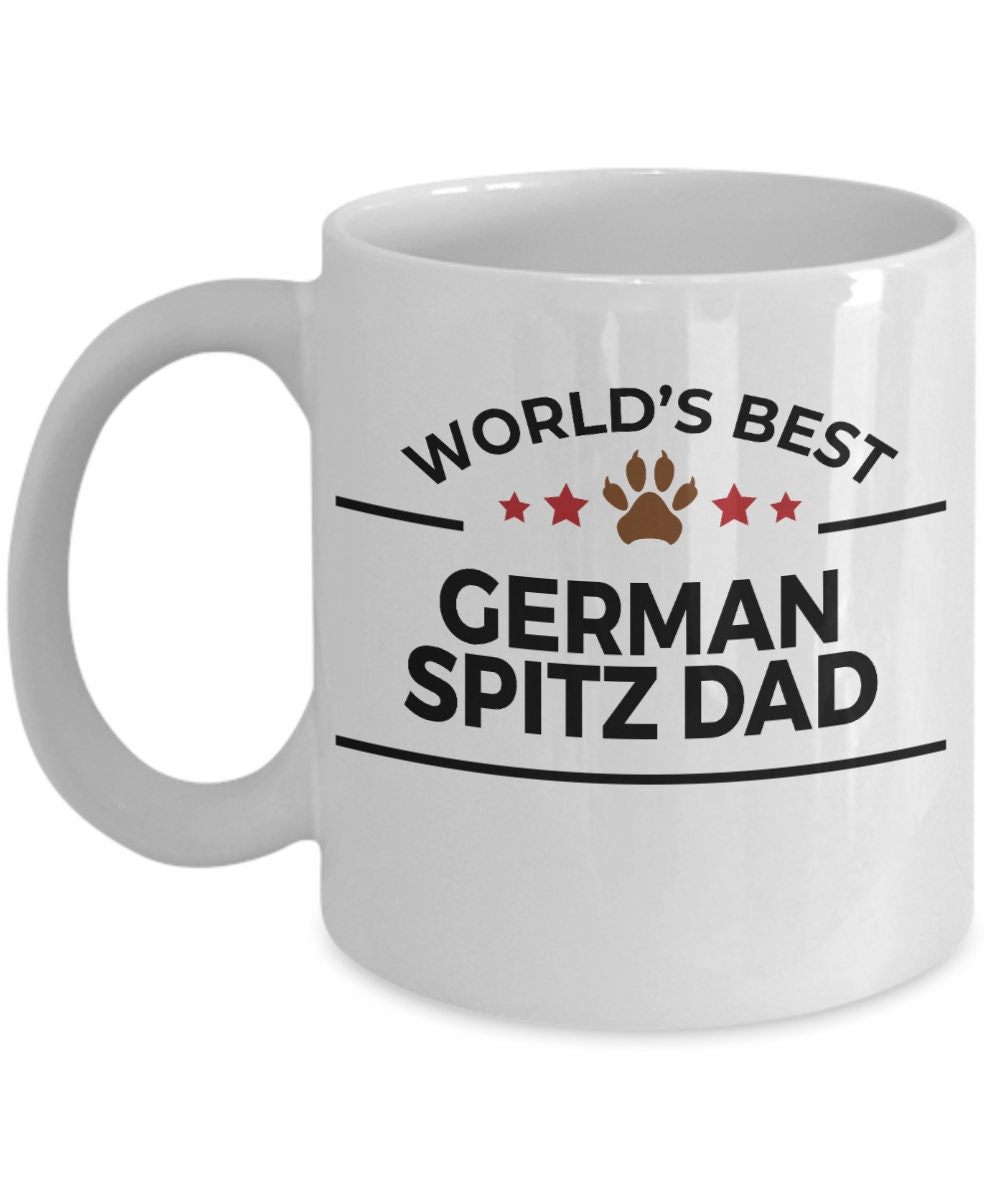 German Spitz Dog Dad Coffee Mug - Mallard Moon Gift Shop