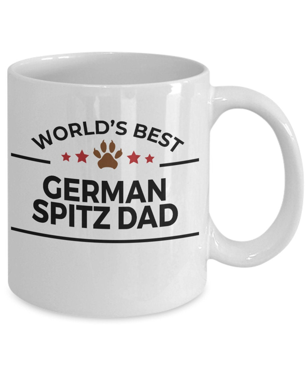 German Spitz Dog Dad Coffee Mug - Mallard Moon Gift Shop