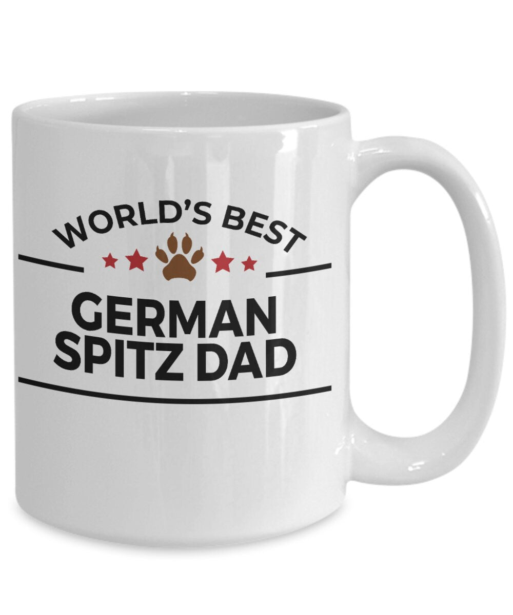 German Spitz Dog Dad Coffee Mug - Mallard Moon Gift Shop