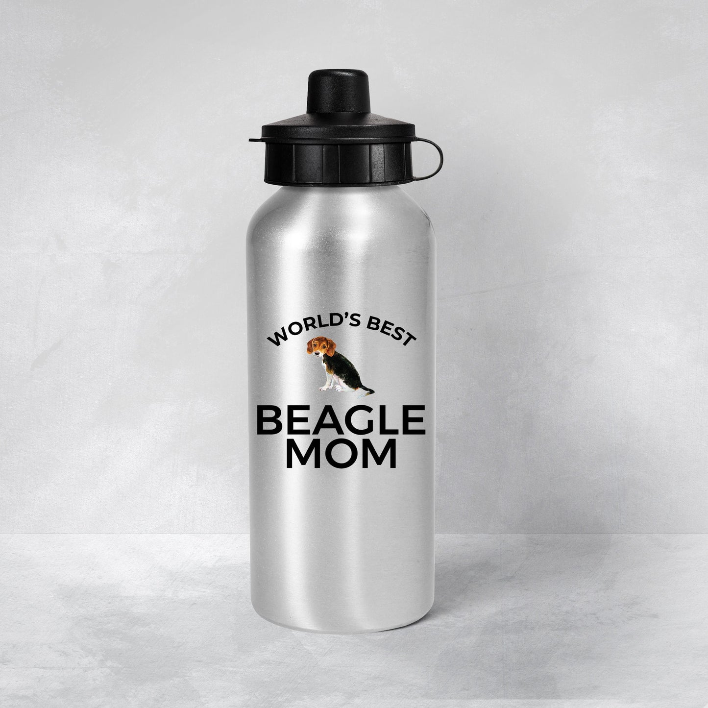 Beagle Dog Mom Water Bottle - Mallard Moon Gift Shop