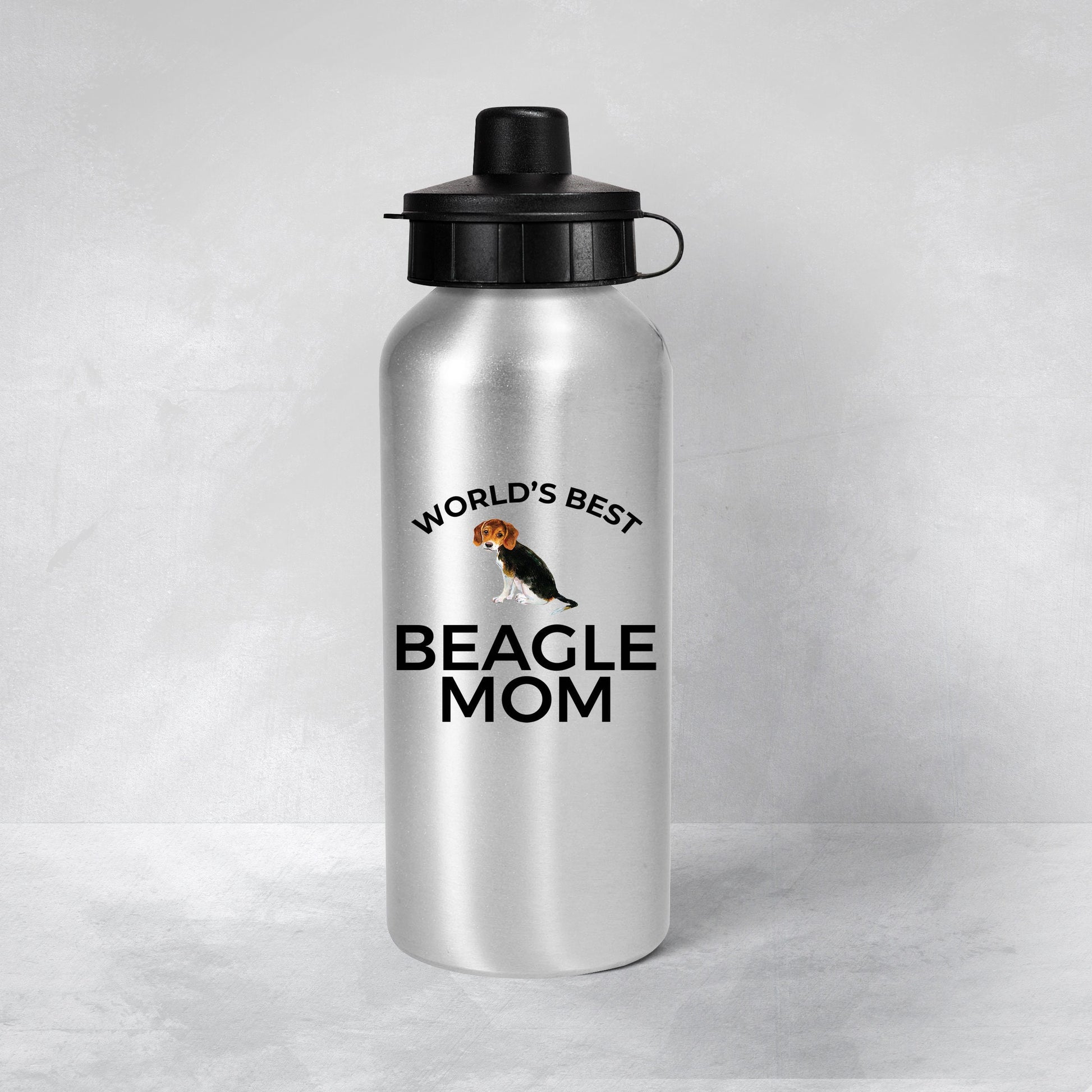 Beagle Dog Mom Water Bottle - Mallard Moon Gift Shop