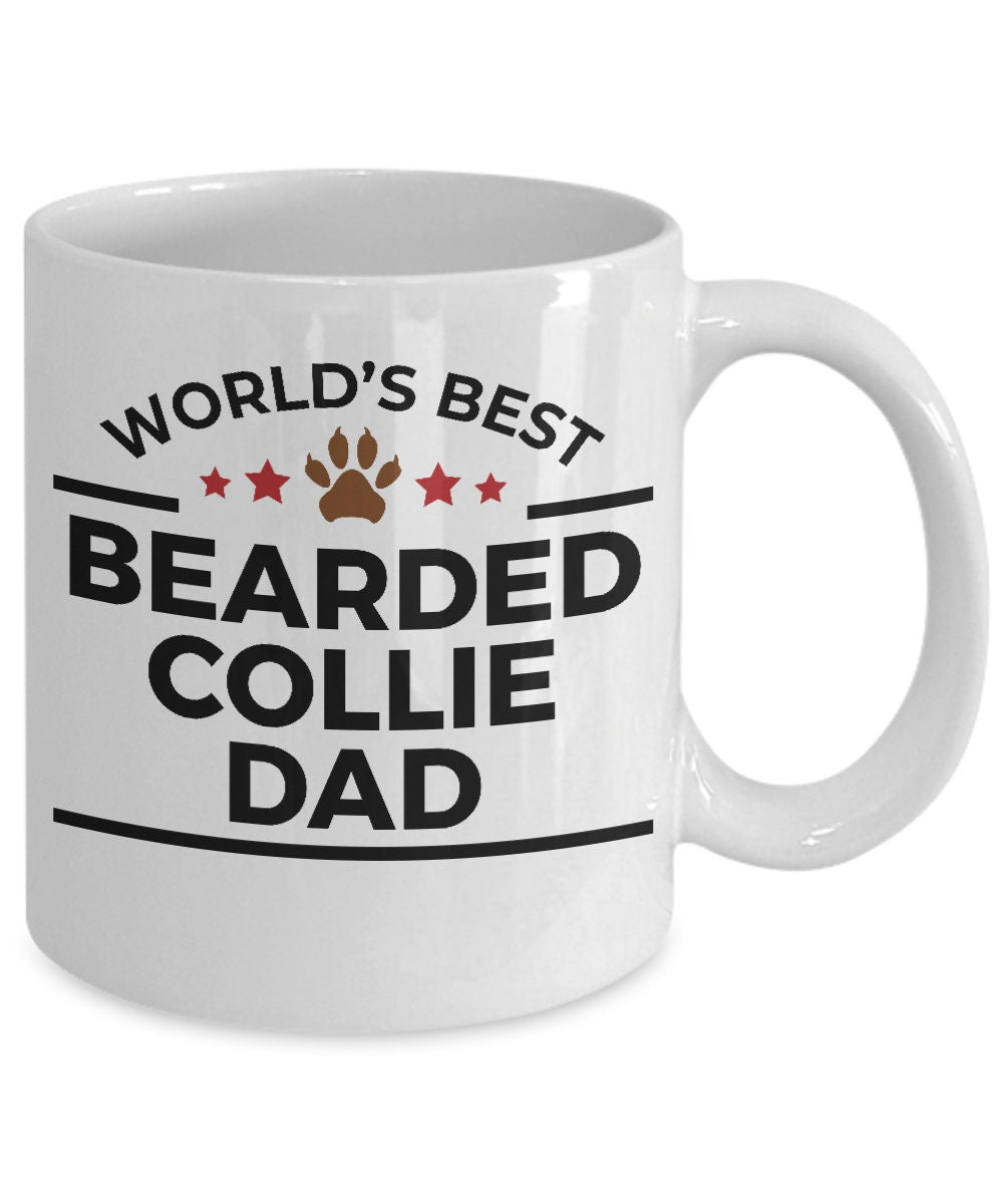 Bearded Collie Dog Dad Mug