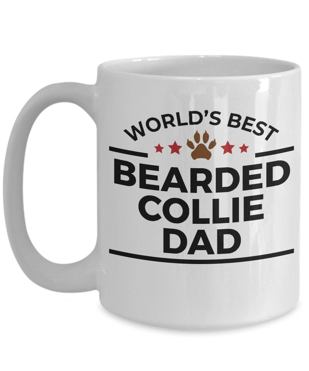 Bearded Collie Dog Dad Mug