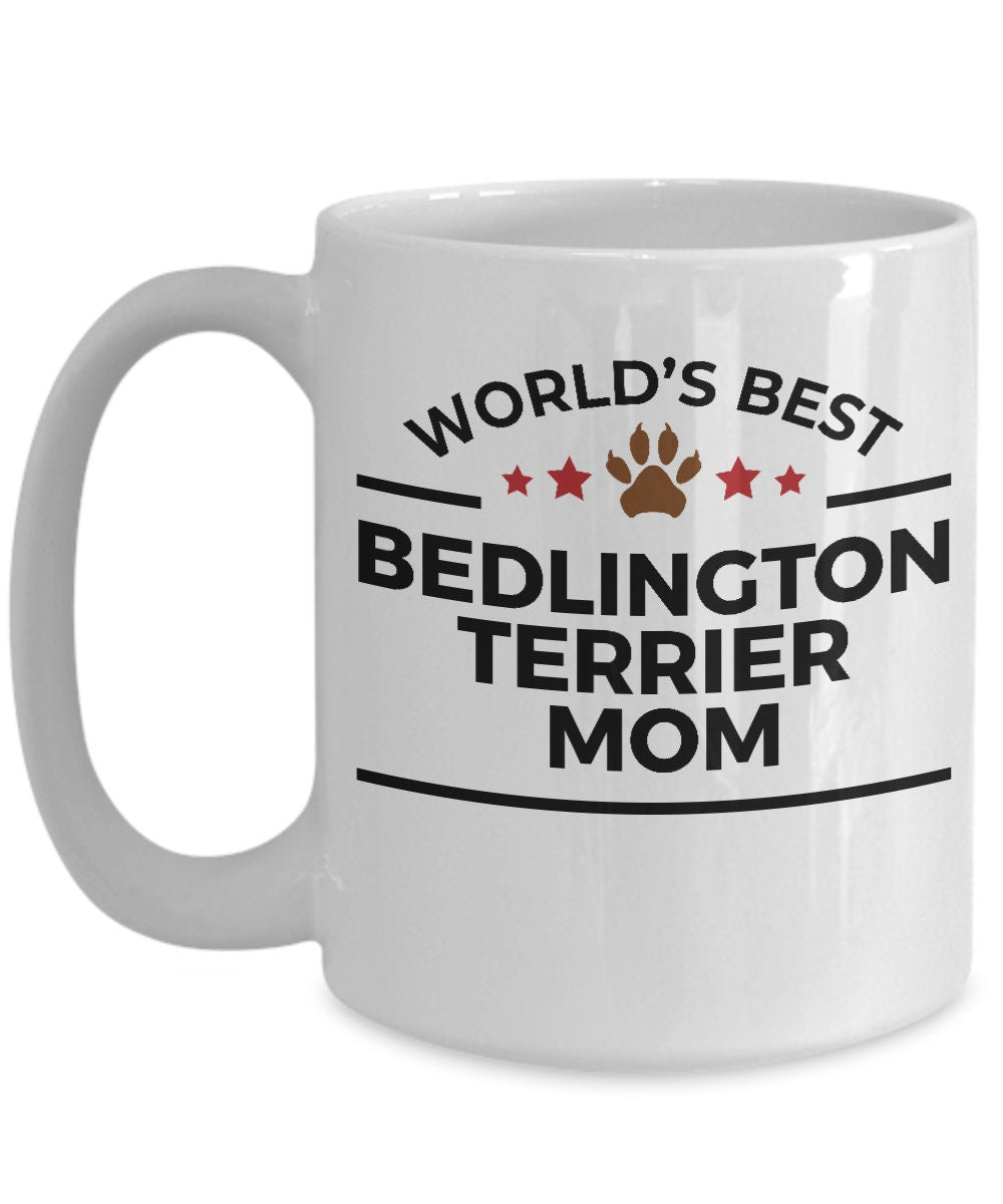 Bedlington Terrier Dog Mom Mug - Mallard Moon Gift Shop