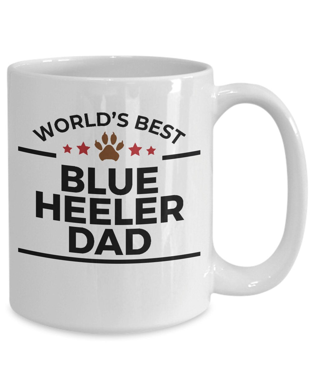 Blue Heeler Dog Dad Mug - Mallard Moon Gift Shop