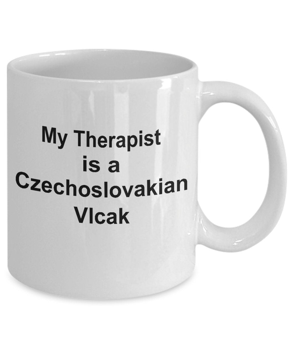 Czechoslovakian Vlcak Dog Therapist Mug - Mallard Moon Gift Shop