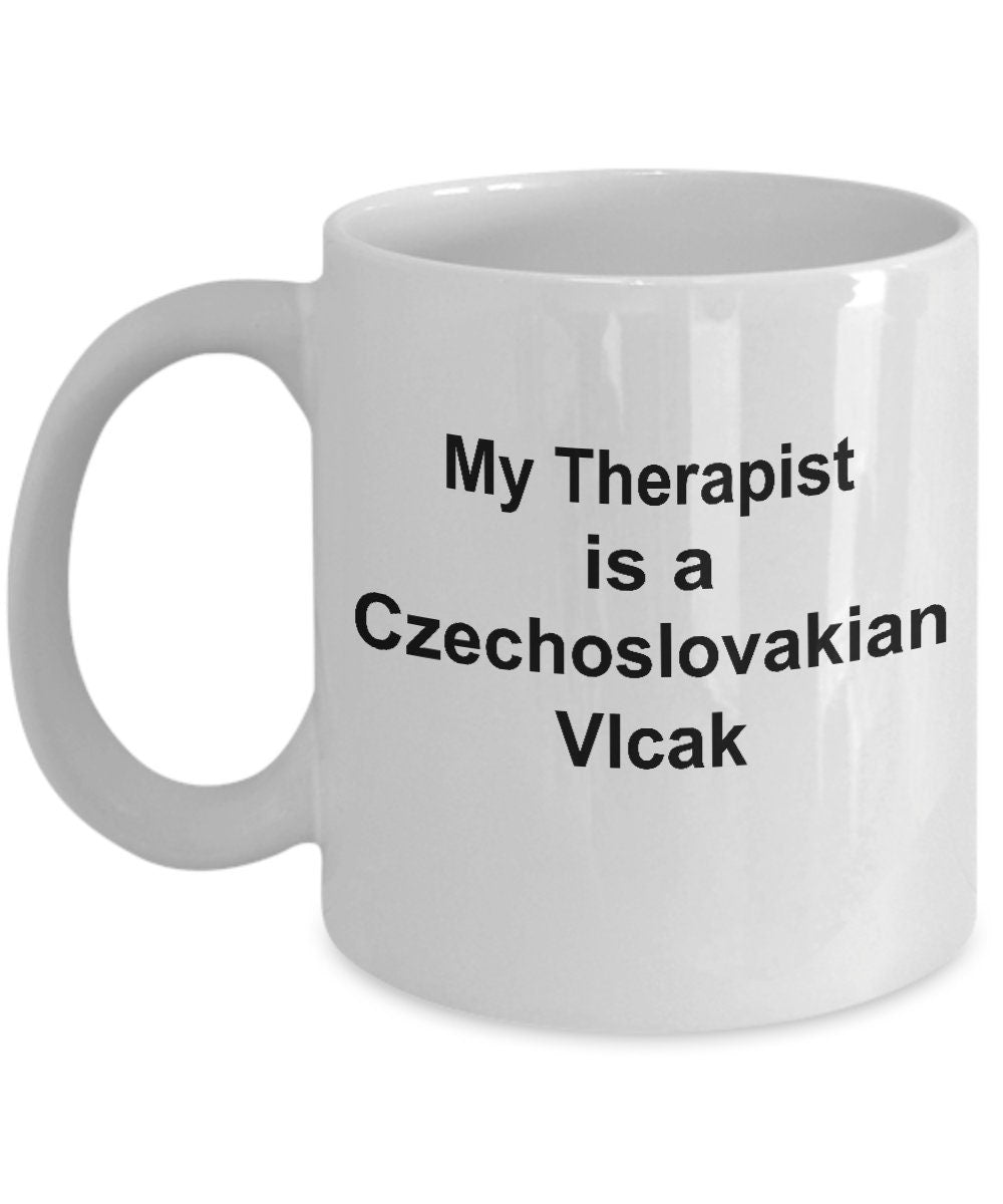 Czechoslovakian Vlcak Dog Therapist Mug - Mallard Moon Gift Shop
