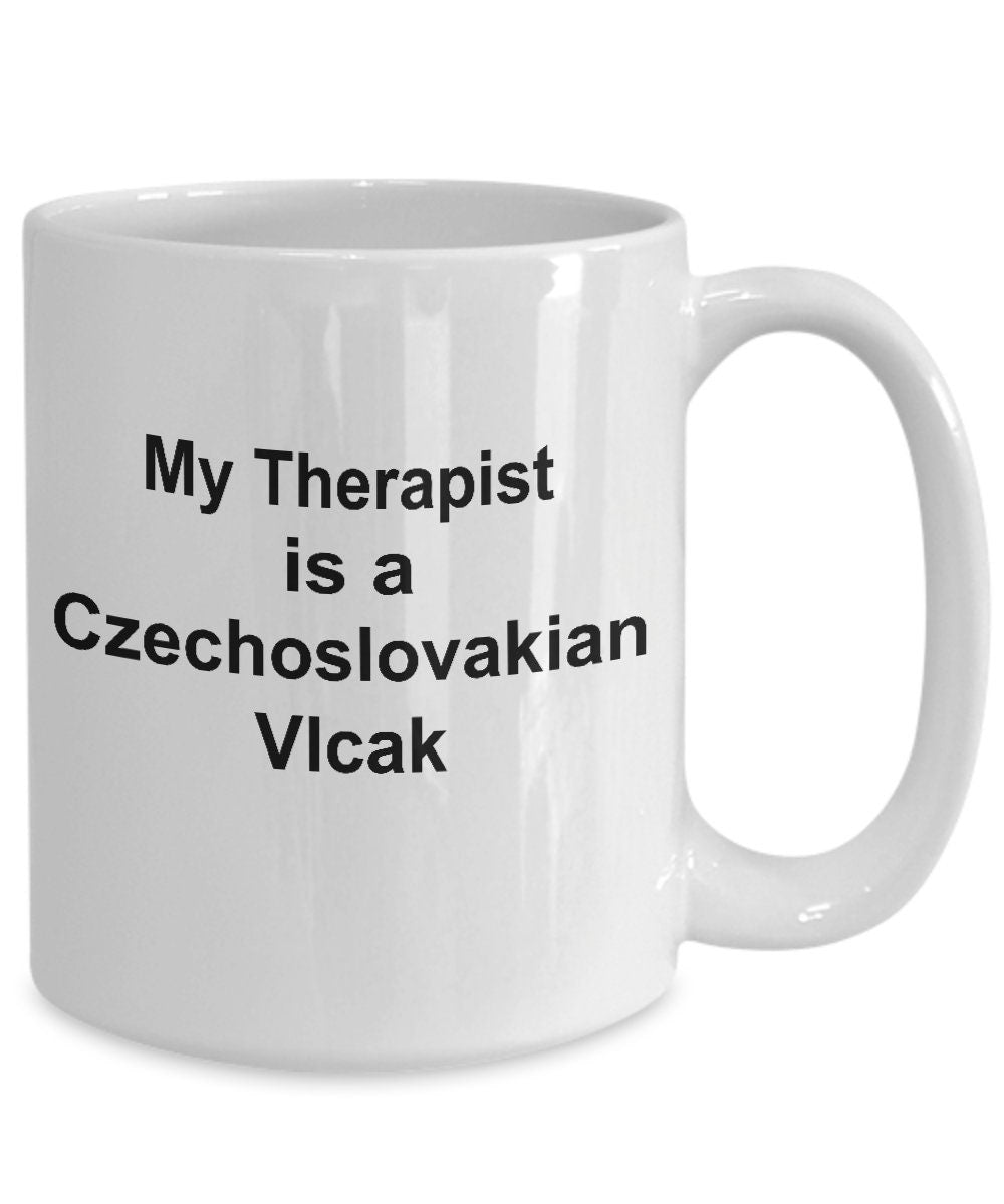 Czechoslovakian Vlcak Dog Therapist Mug - Mallard Moon Gift Shop