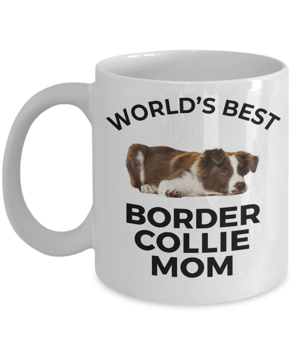 Border Collie Puppy Dog Mom Mug - Mallard Moon Gift Shop