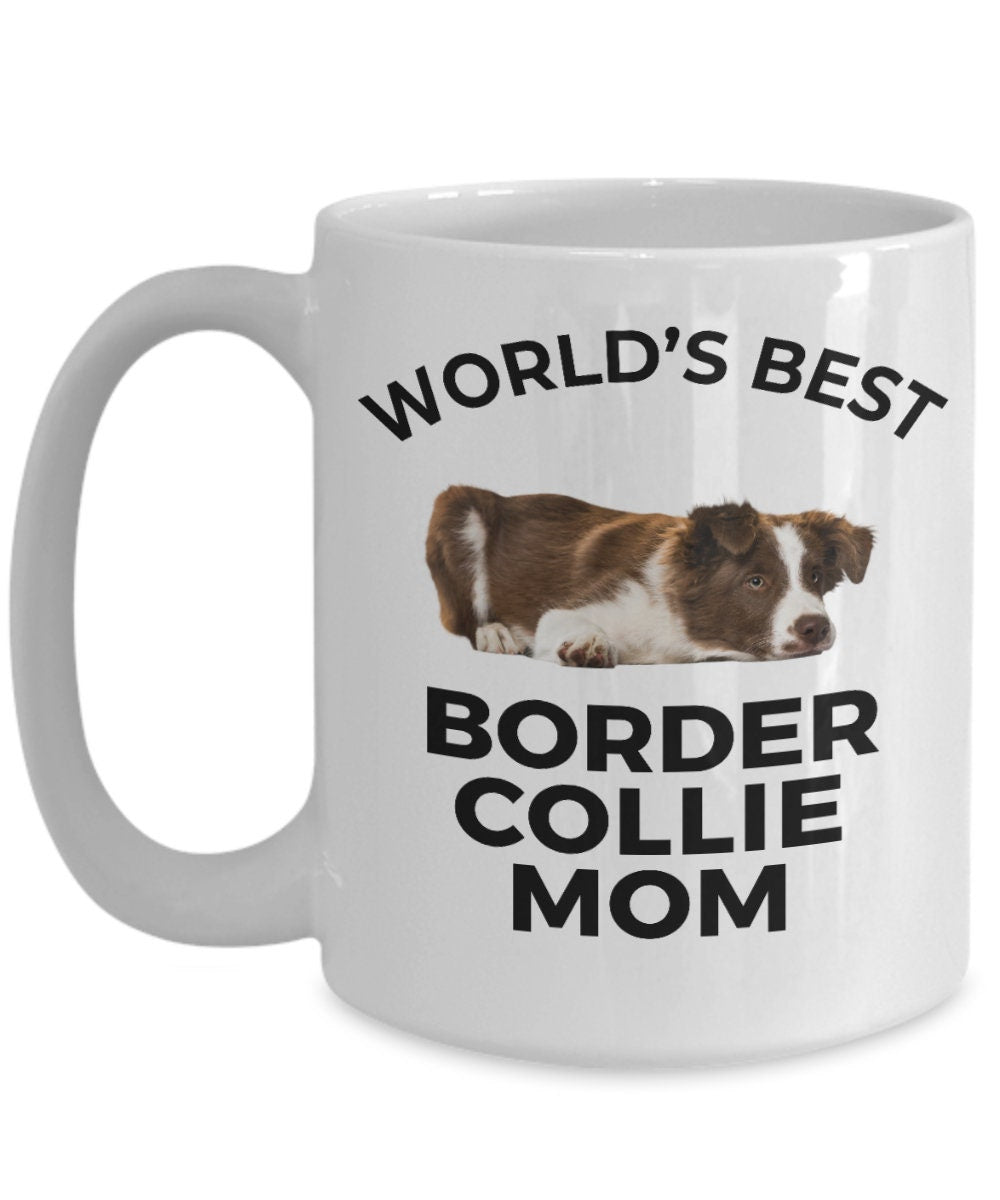 Border Collie Puppy Dog Mom Mug - Mallard Moon Gift Shop