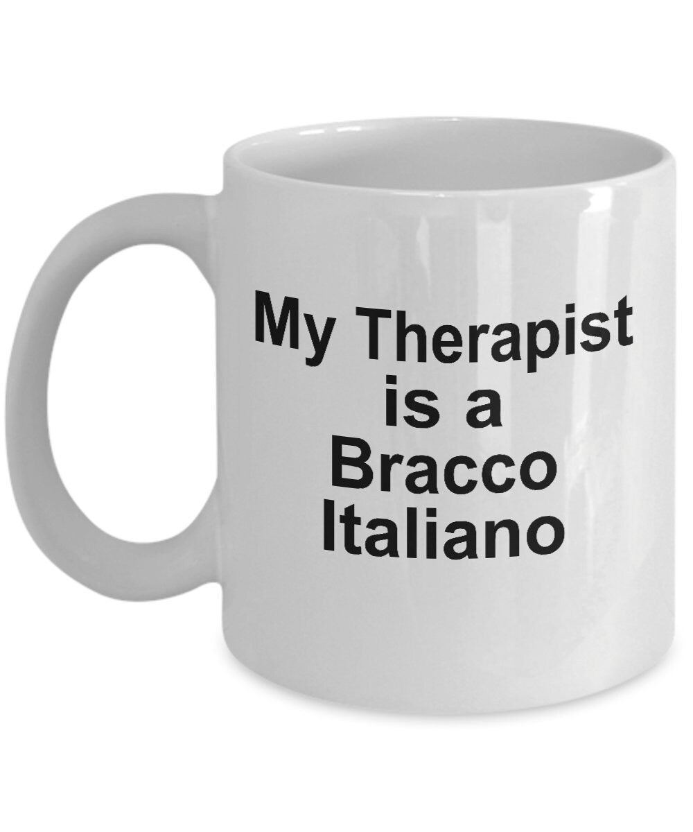 Bracco Italiano Dog Therapist Mug - Mallard Moon Gift Shop
