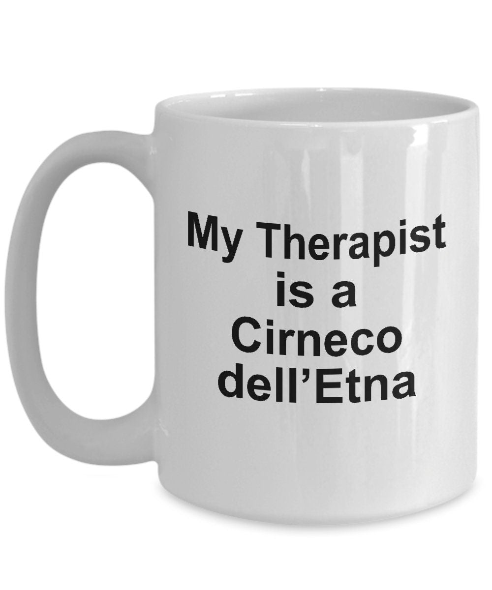 Cirneco dell’Etna Dog Therapist Mug - Mallard Moon Gift Shop