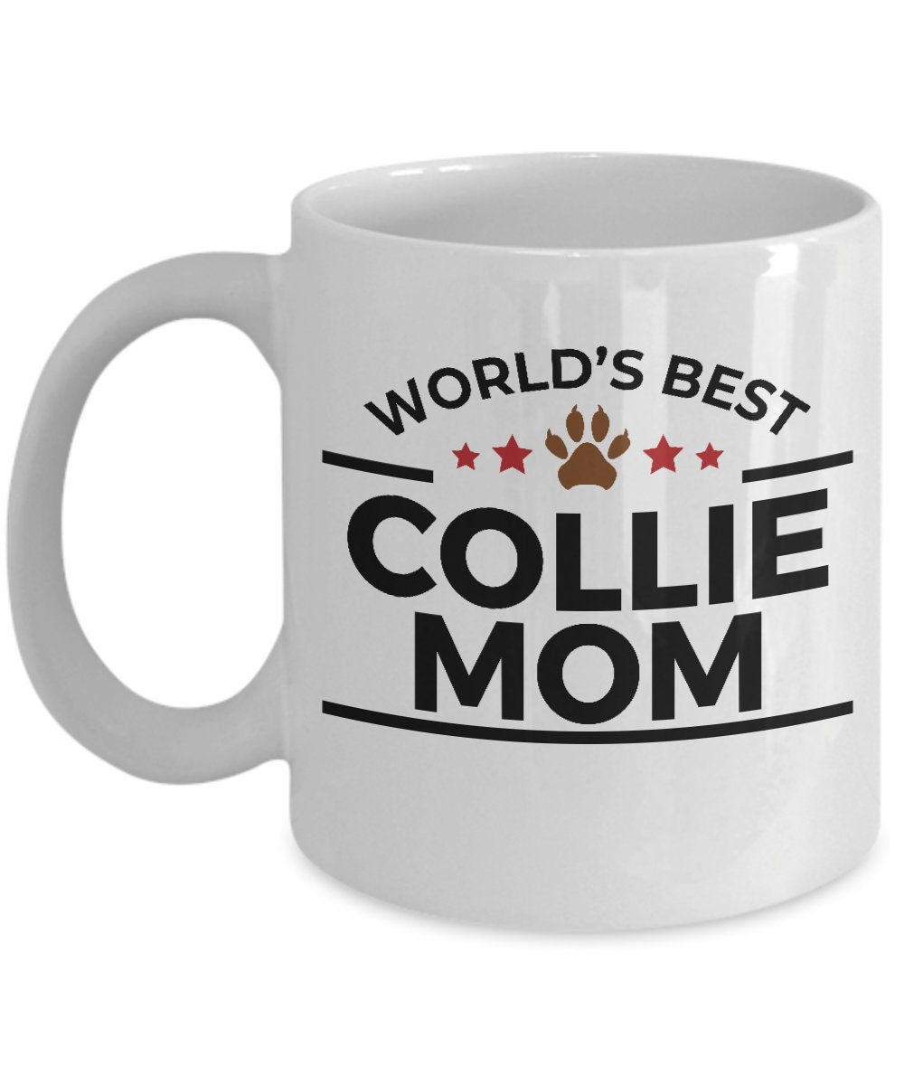 Collie Dog Mom Mug - Mallard Moon Gift Shop