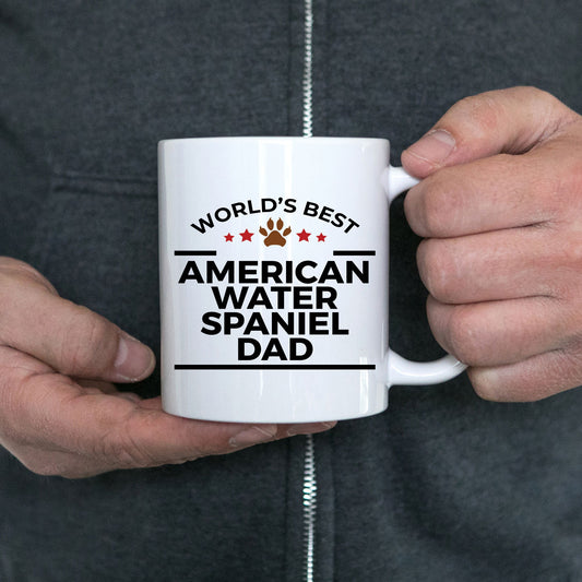 American Water Spaniel Dog Dad Mug - Mallard Moon Gift Shop