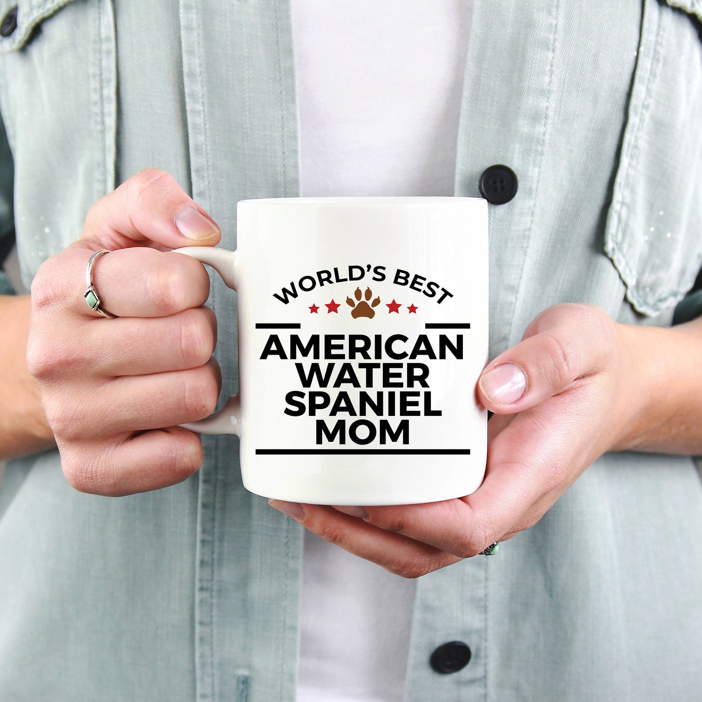 American Water Spaniel Dog Mom Mug