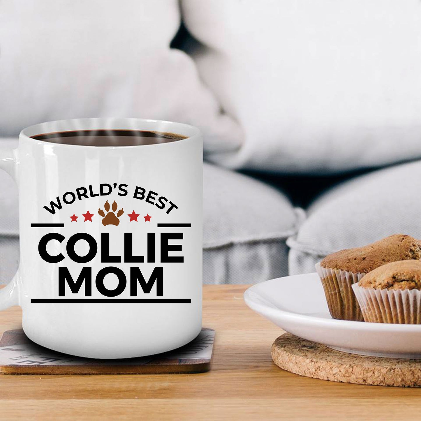 Collie Dog Mom Mug - Mallard Moon Gift Shop